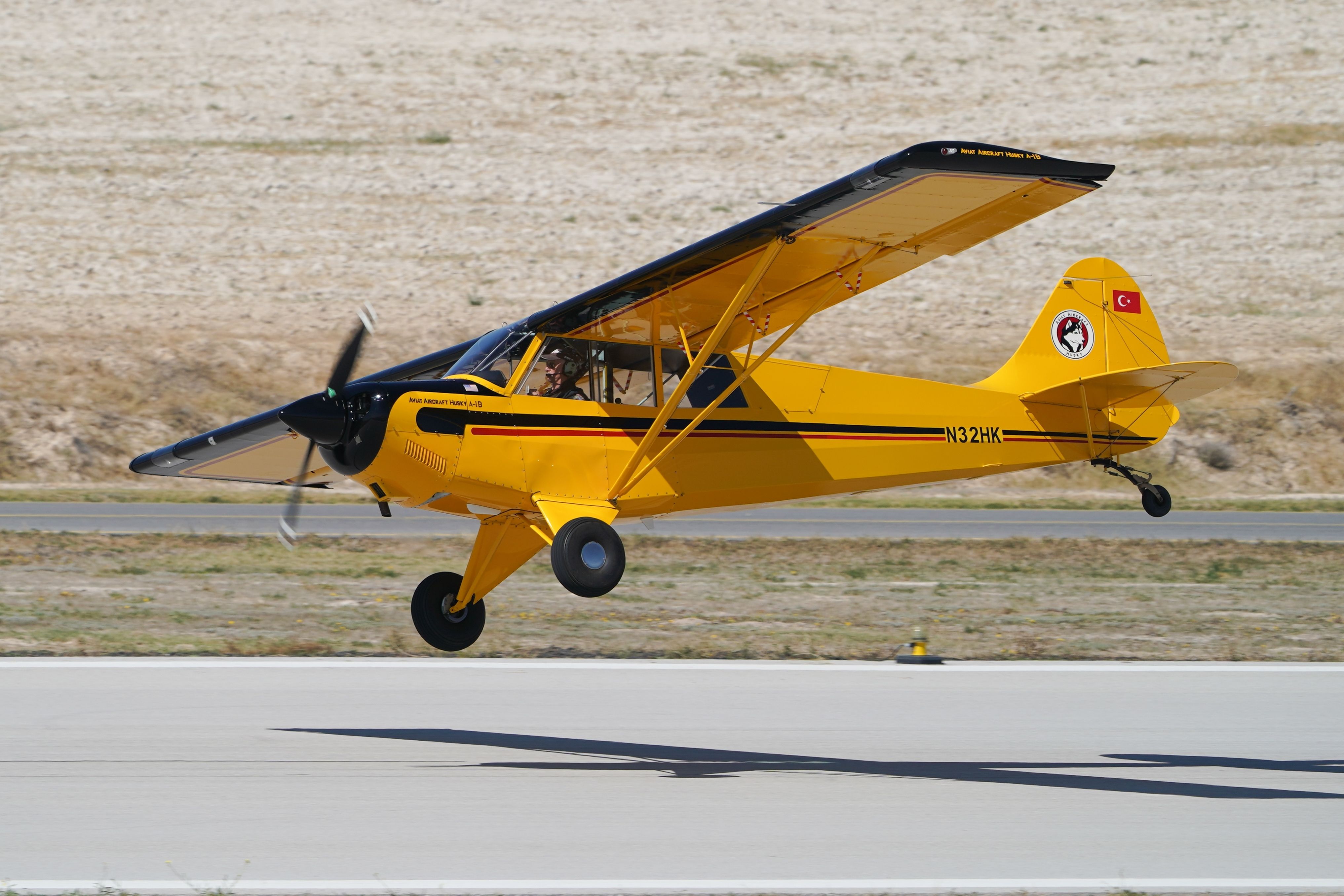 Aviat A-1B Husky (2431) displayed in Sivrihisar Shg Airshow