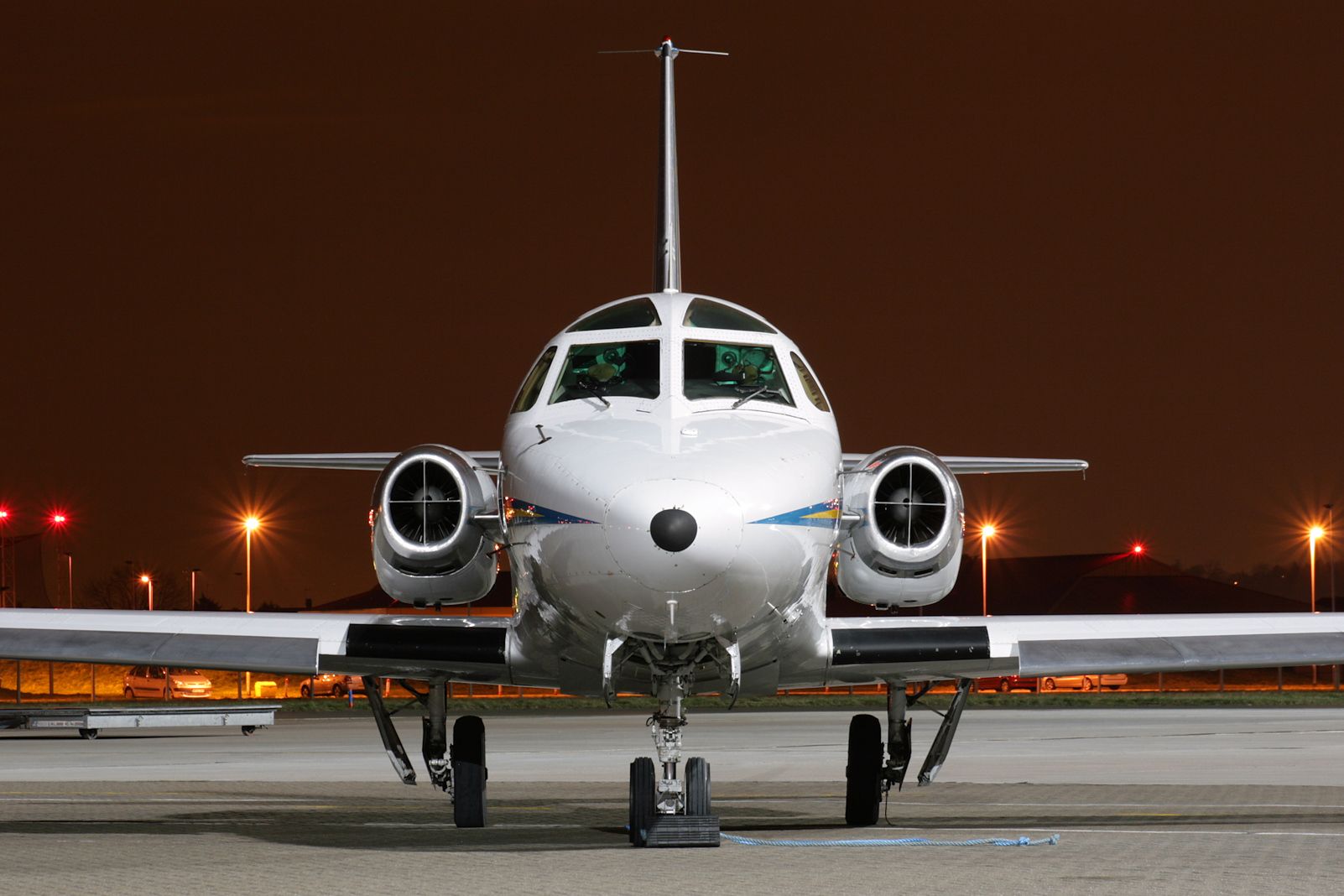 Swedish Air Force Sabreliner 40, RAF Northolt, March 2014.