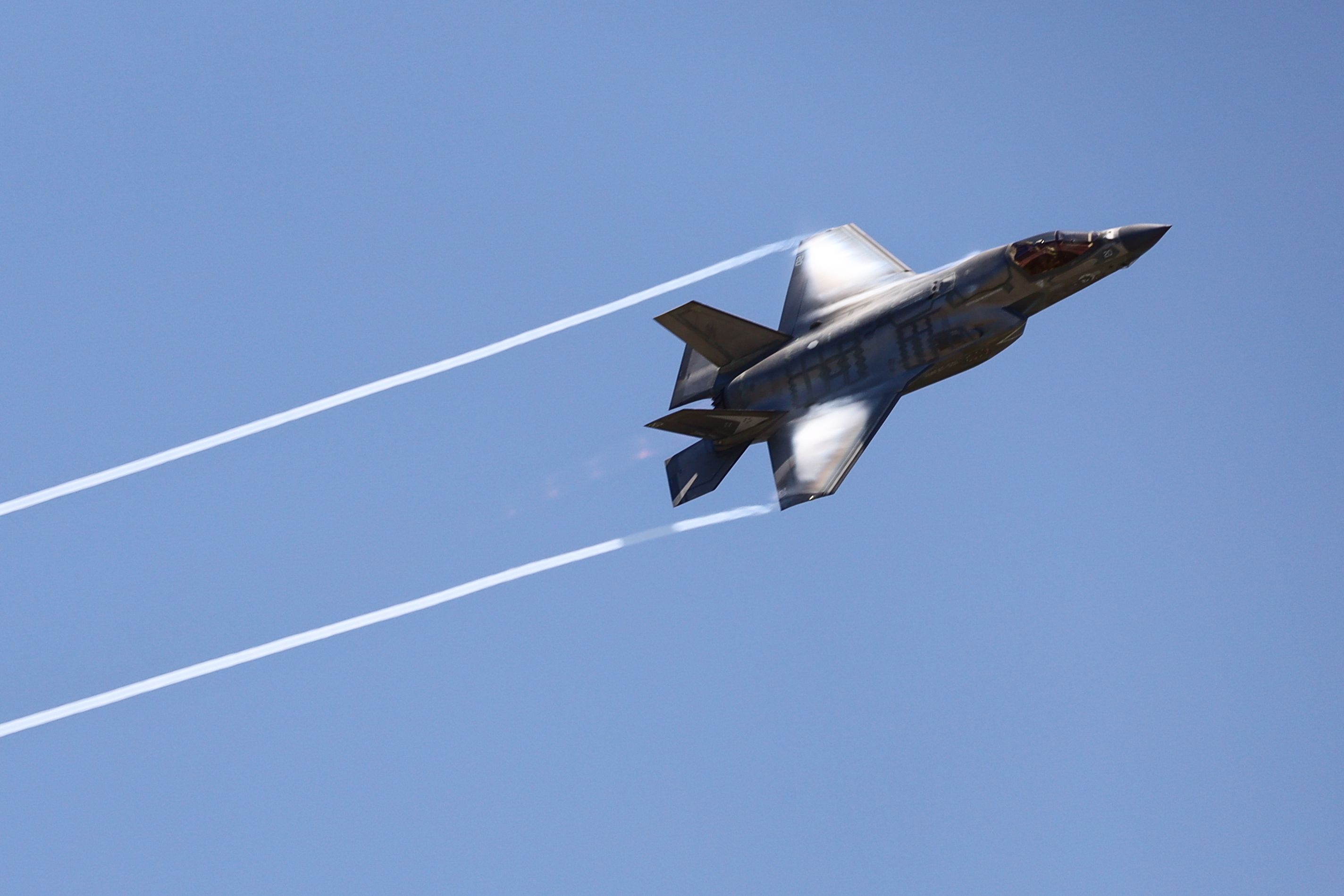 U.S. Marine Corps Maj. Matthew “Tiny” Johnson, F-35B pilot, Marine Fighter Attack Training Squadron 501, Marine Aircraft Group 31, 2nd Marine Aircraft Wing.