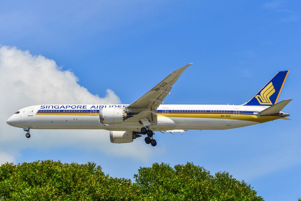 The Top 7 Routes Singapore Airlines' Boeing 787-10