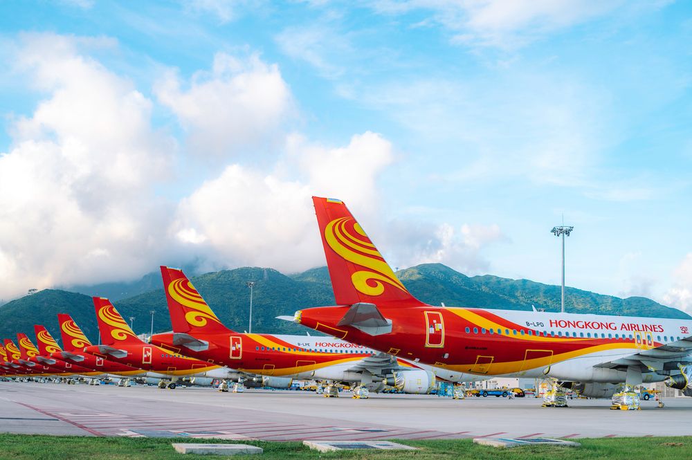 Hong Kong airline announce to ground all of their narrow body planes at Hong Kong International airport