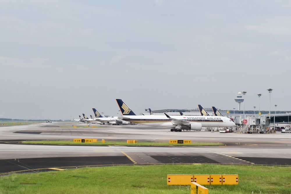 Singapore Airlines at Changi Airport
