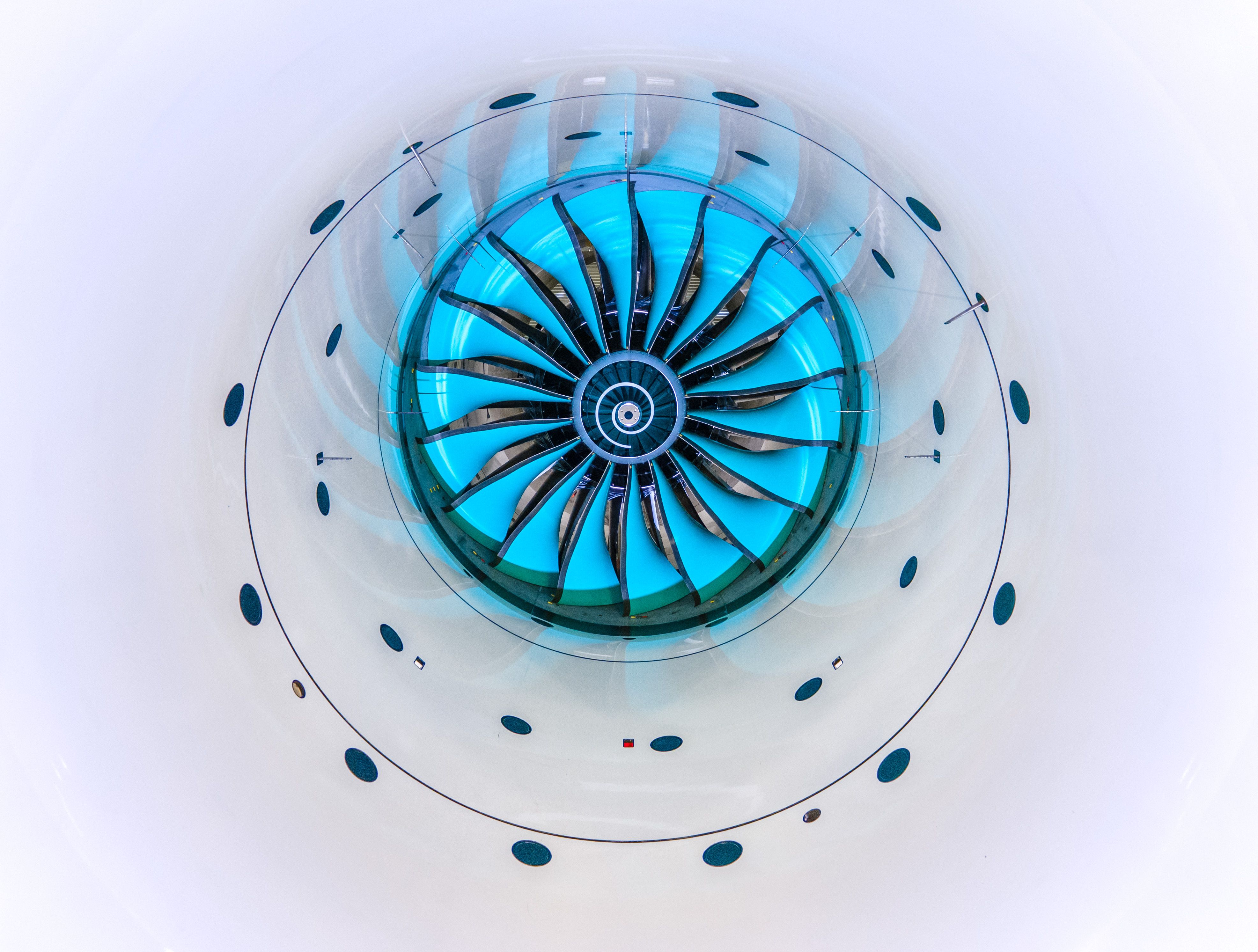 UltraFan Engine On Testbed