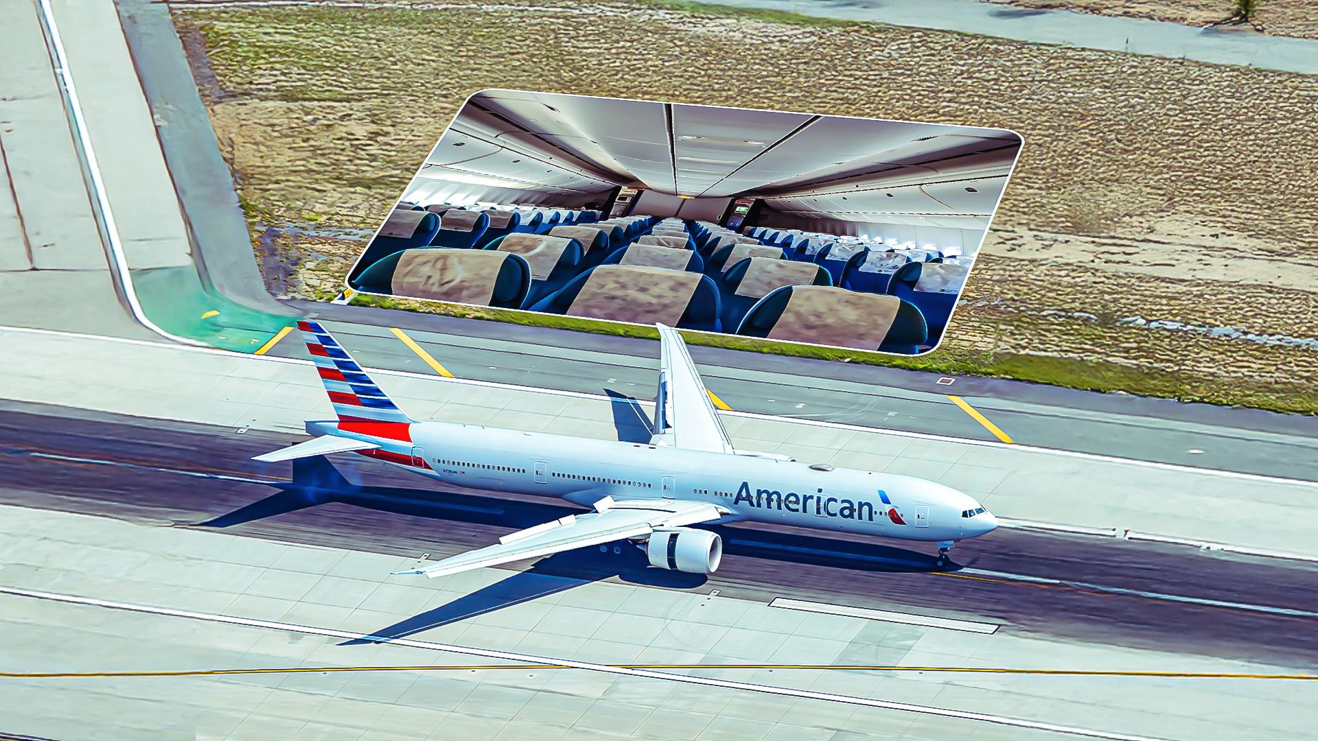アメリカン航空Boeing 777-300ER Where American Airlines Flies Its High Capacity 304-Seat