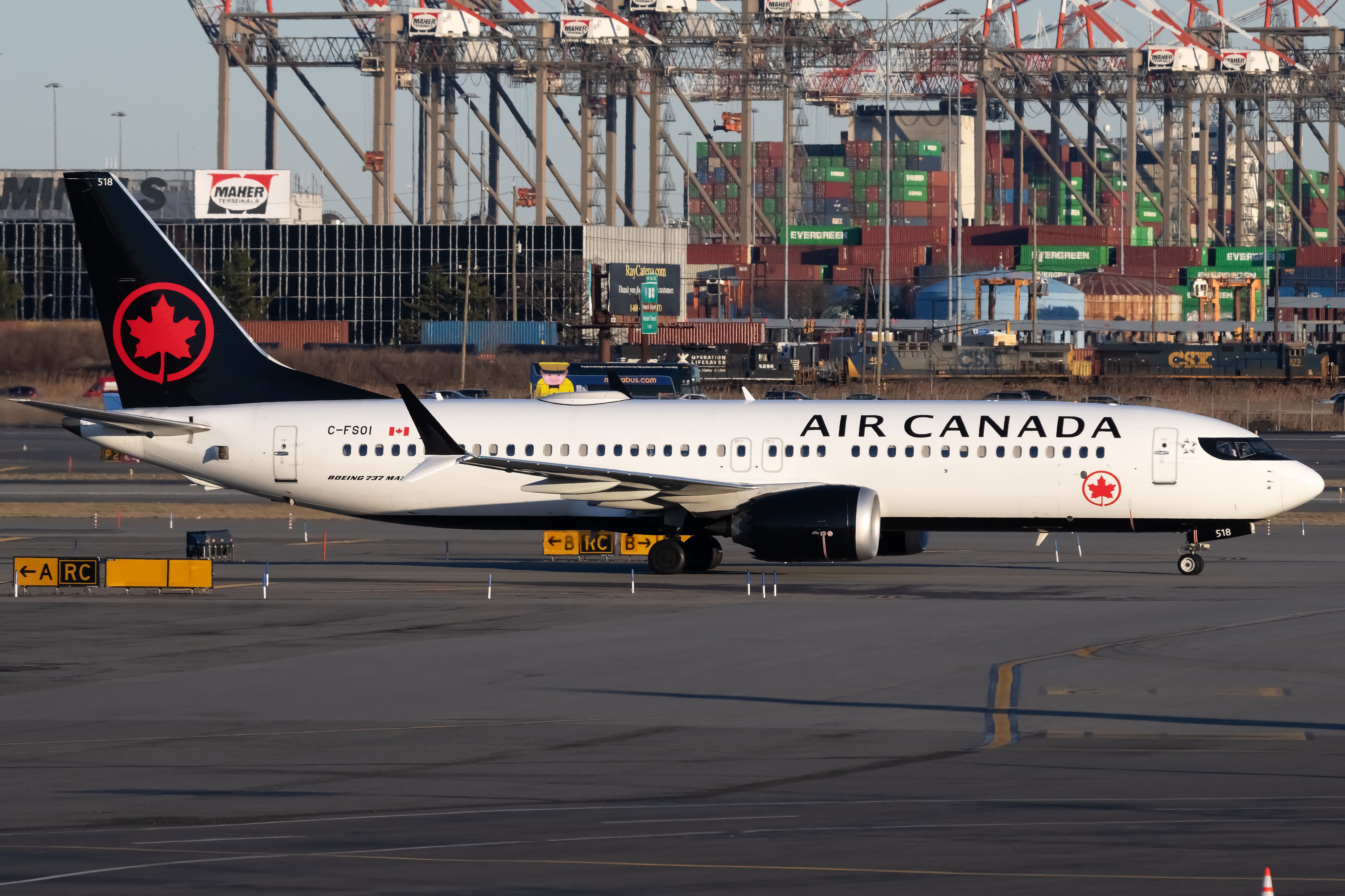 C-FSOI Air Canada Boeing 737 MAX 8