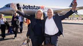Hamilton to Australia Jetstar