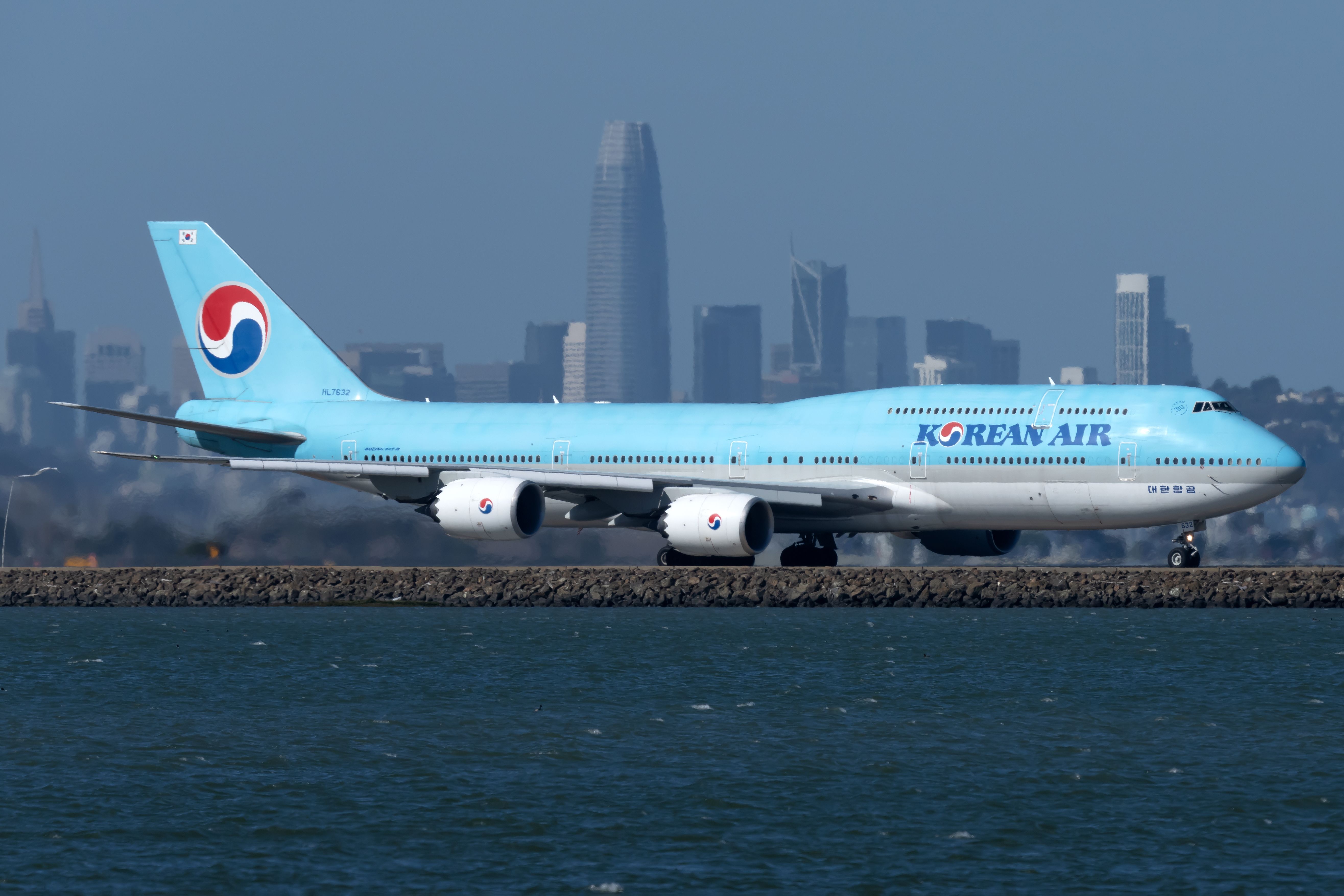 HL7632 Korean Air Boeing 747-8B5