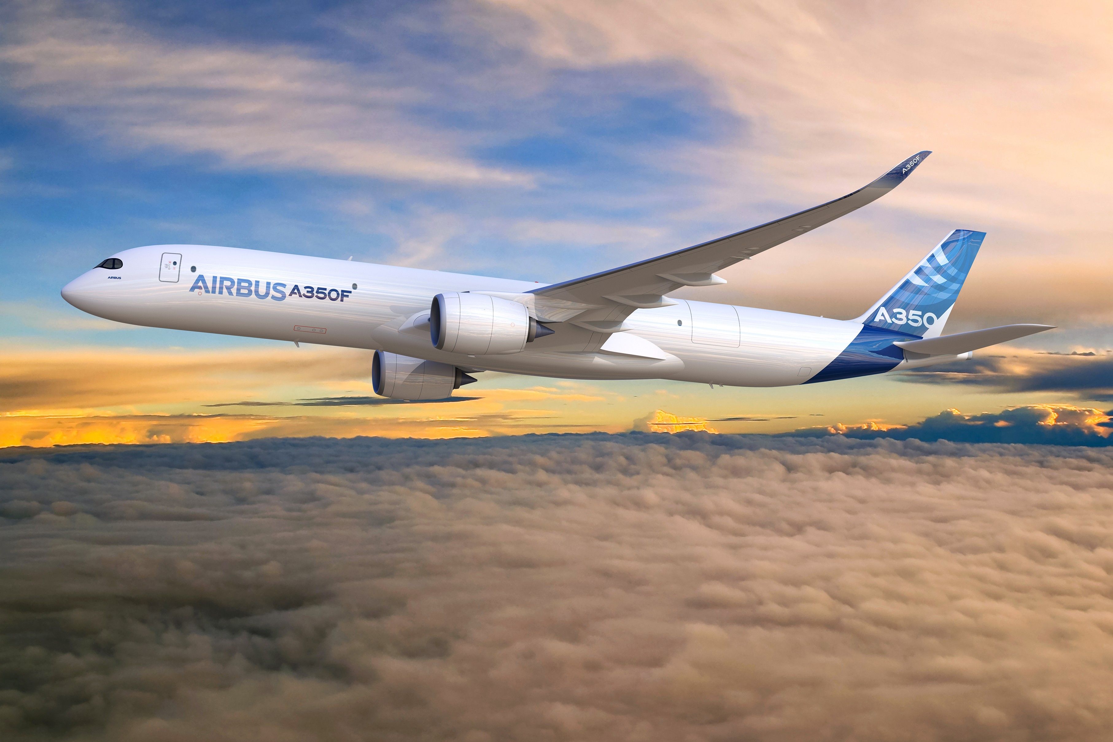 Airbus A350F Rendering