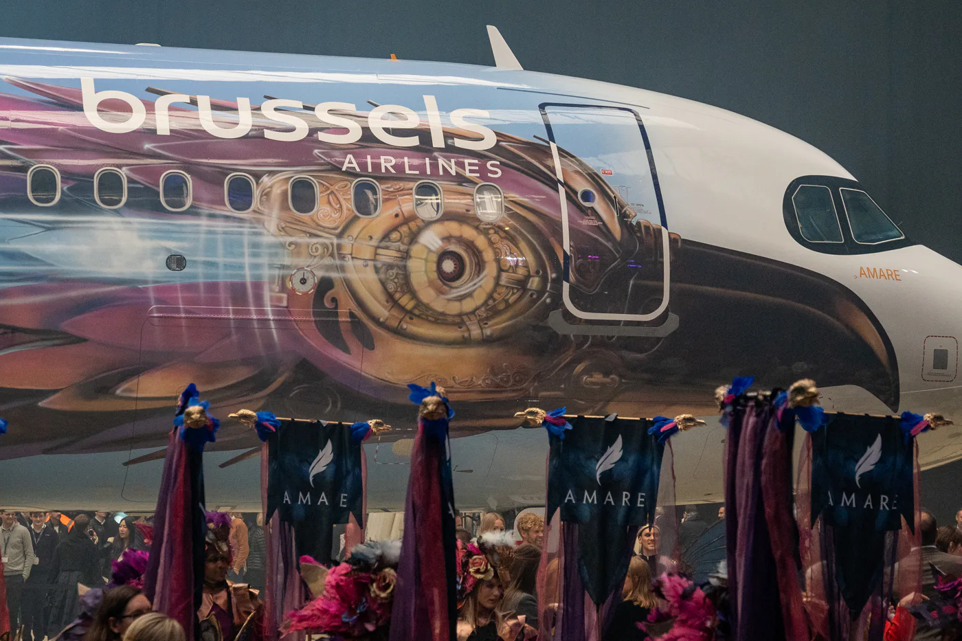 Brussels Airways A320Neo Amare