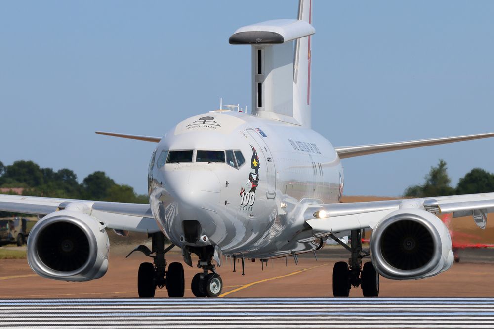 Australian Air Force's Boeing E-7A wedgetail A30-006