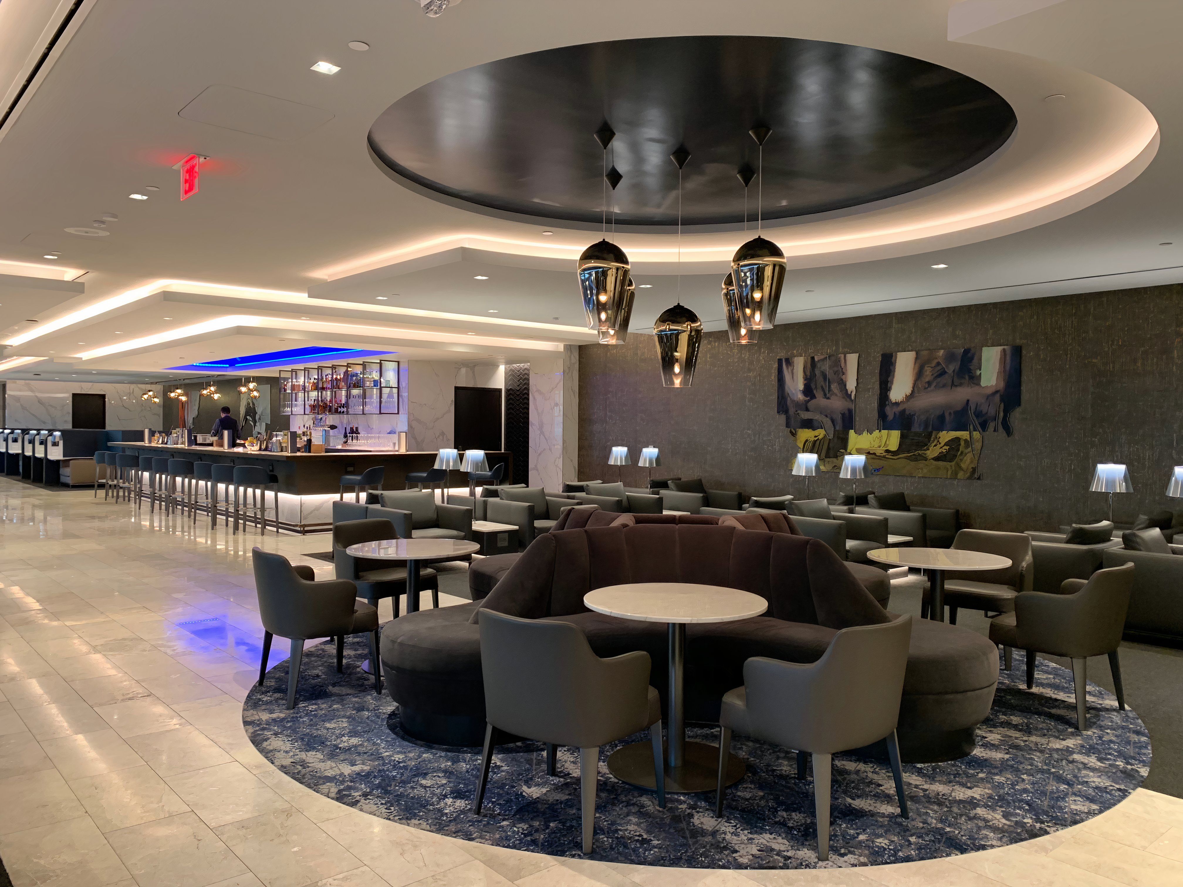 United Airlines Polaris Lounge at the San Francisco Airport