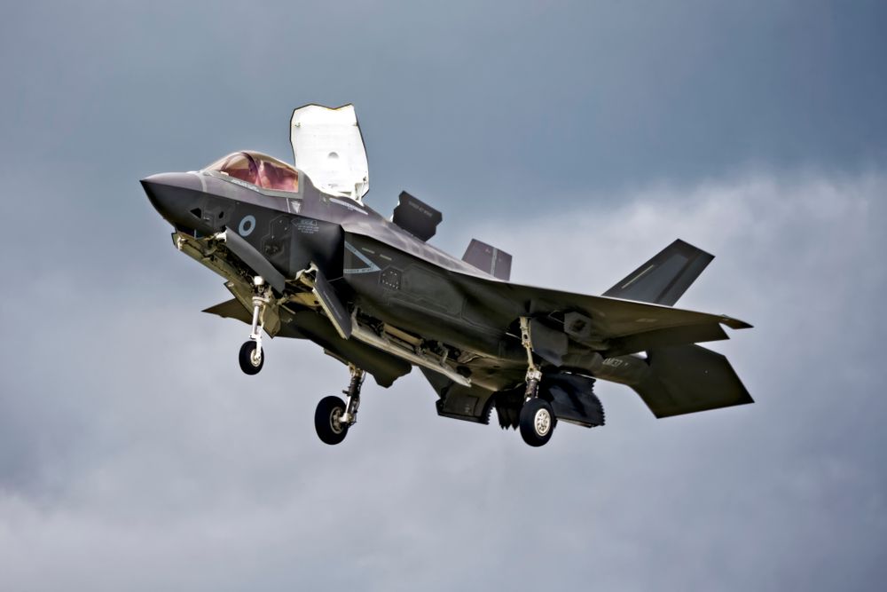 A Royal Air Force Lockheed Martin F-35B Lightning ll