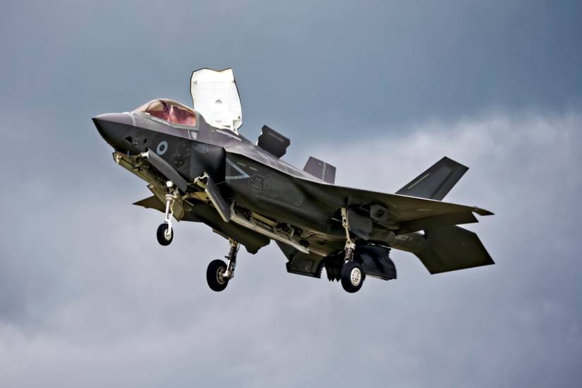 A Royal Air Force Lockheed Martin F-35B Lightning ll