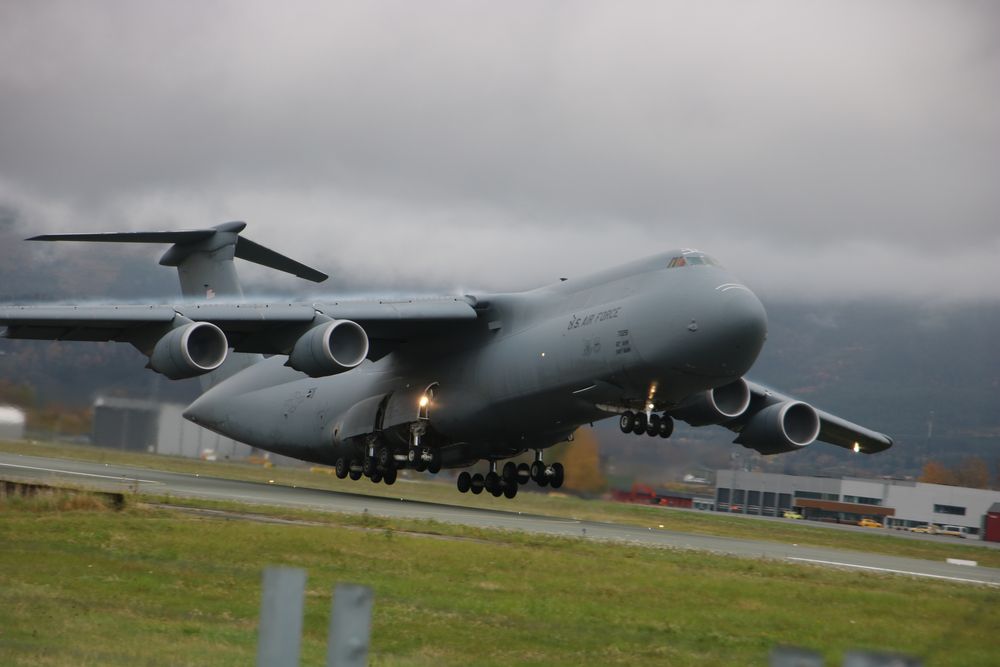 C-5M Super Galaxy taking off