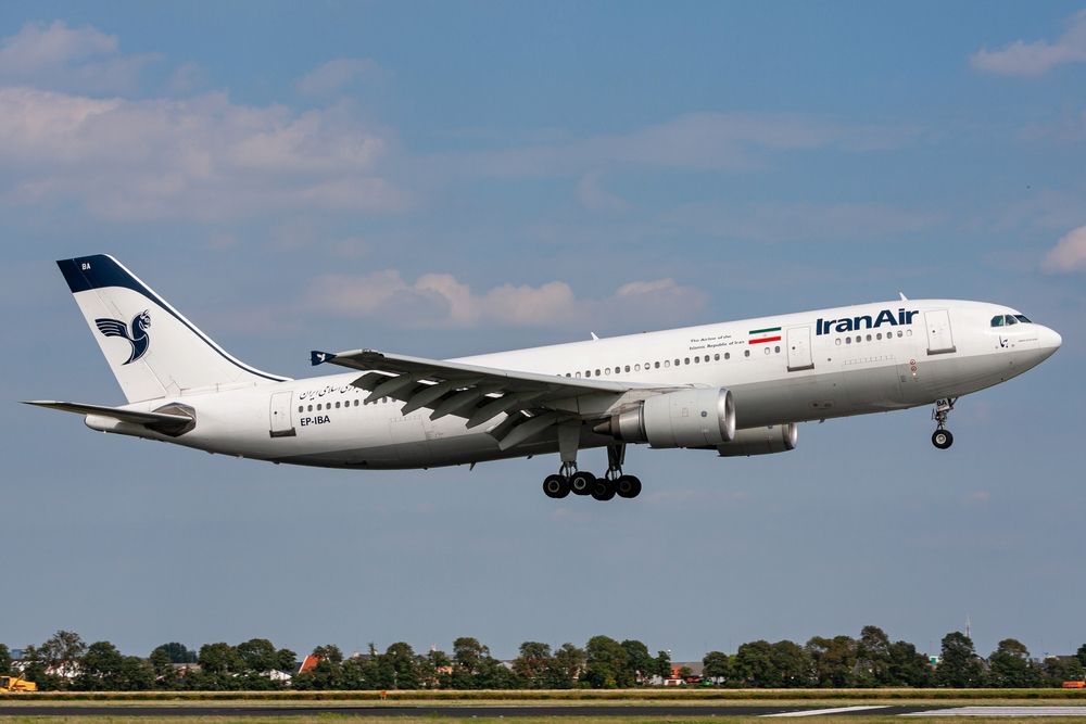 Iran Air Airbus A300-600 with registration EP-IBA