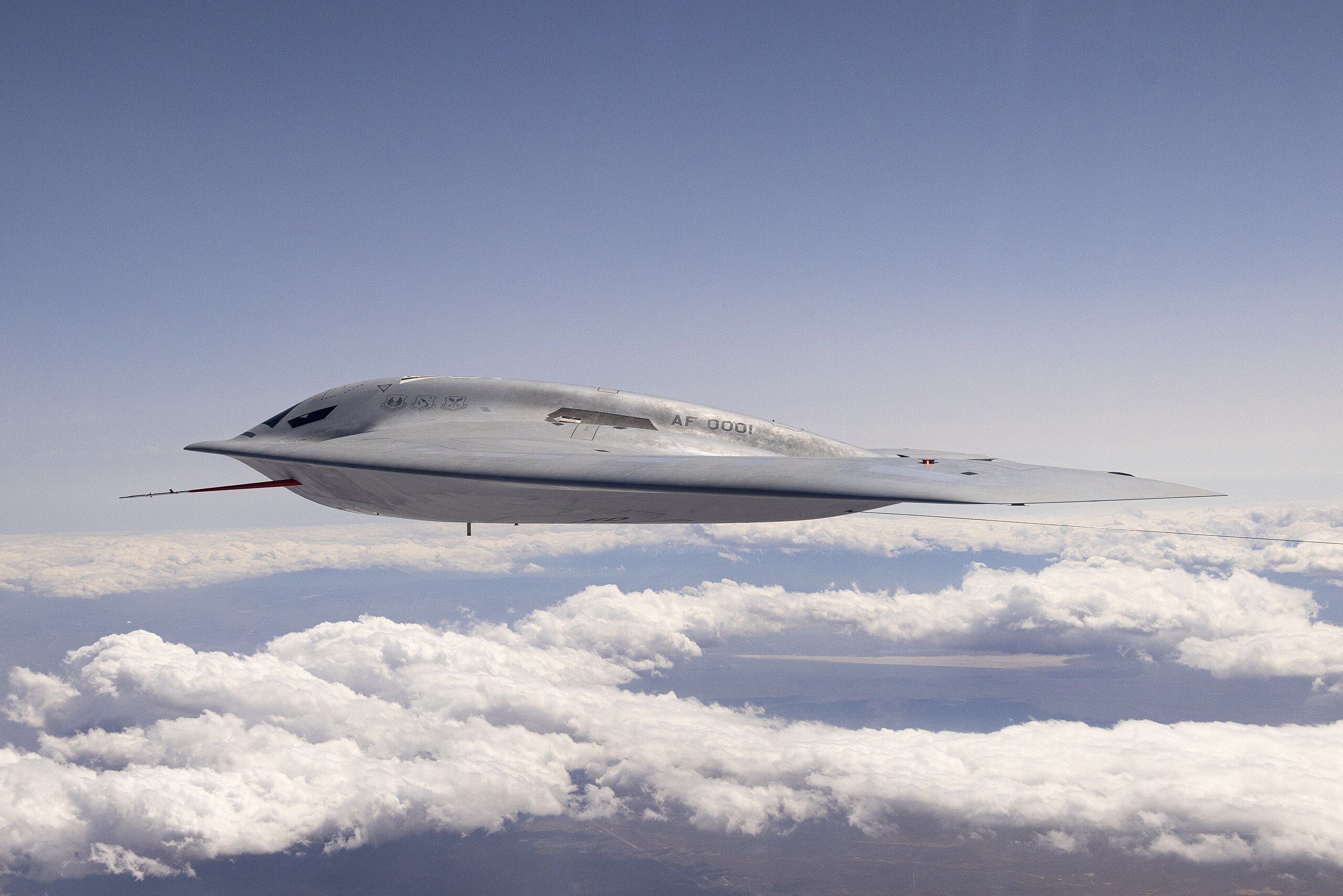 B-21 Raider Inflight