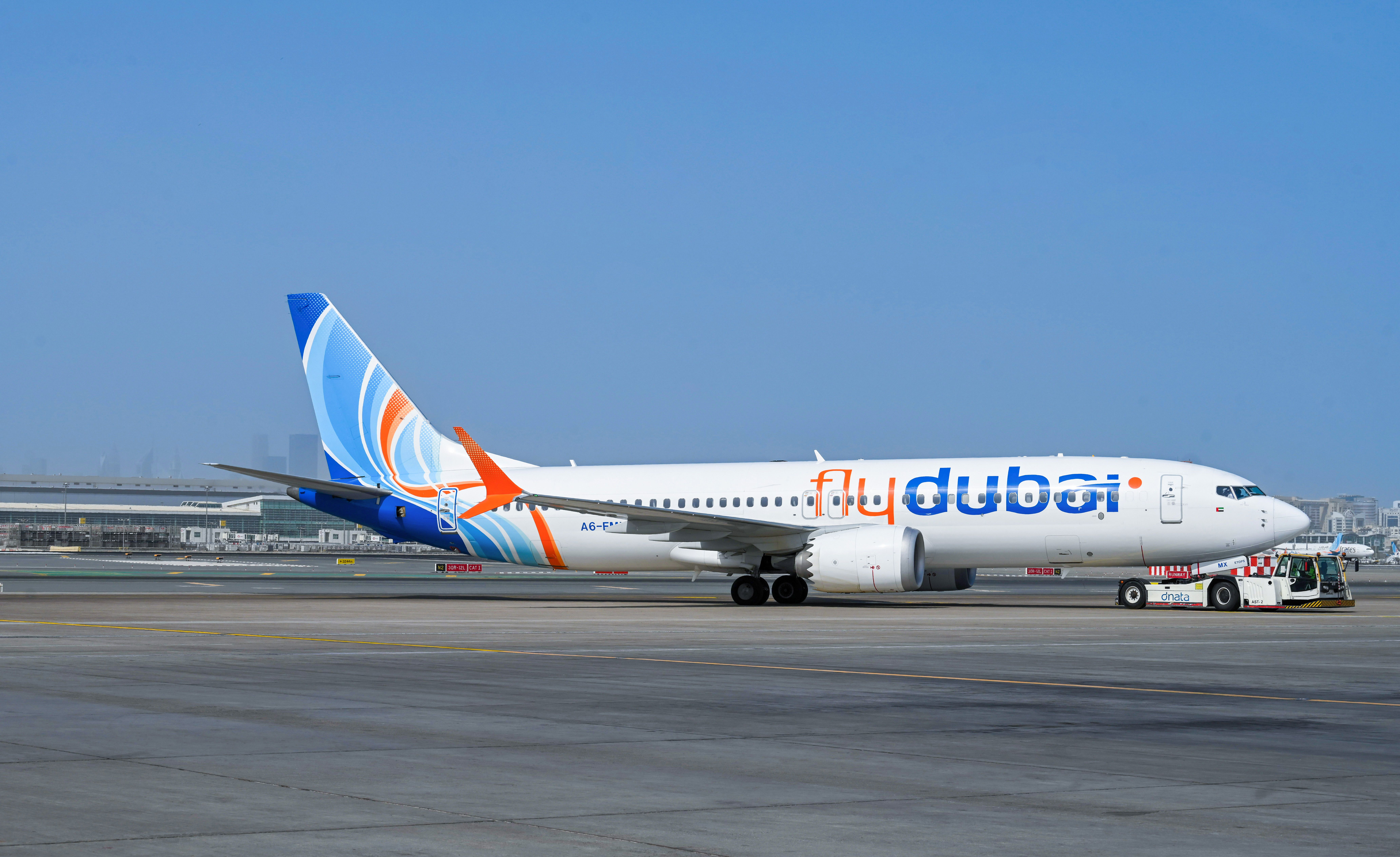 flydubai 737 Taxiing