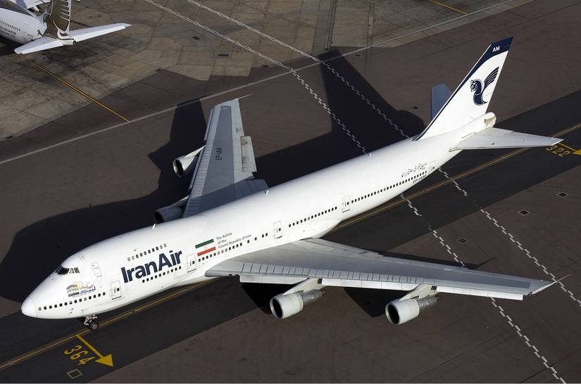Boeing 747-100B ����������� Iran Air