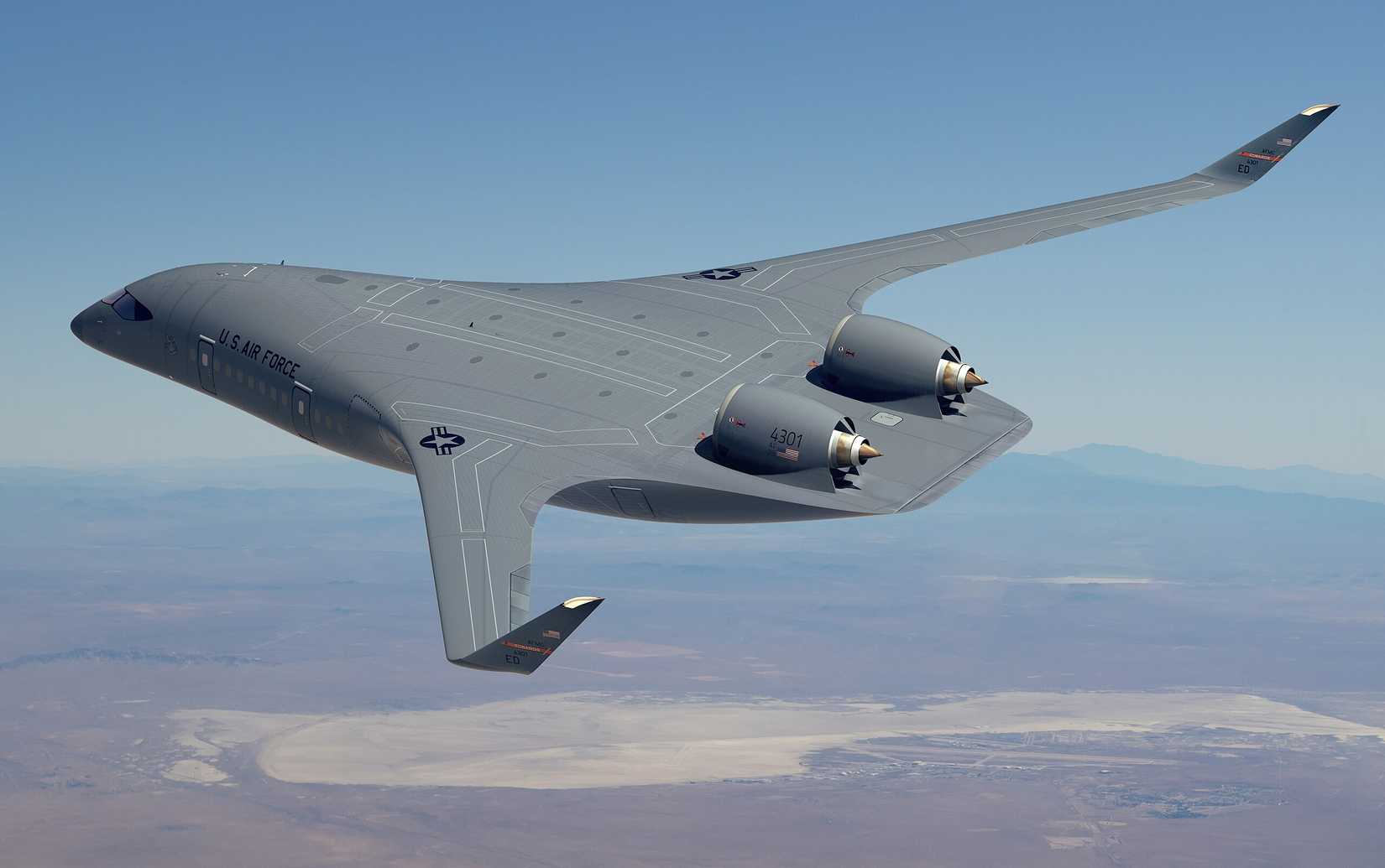 JetZero blended wing aircraft