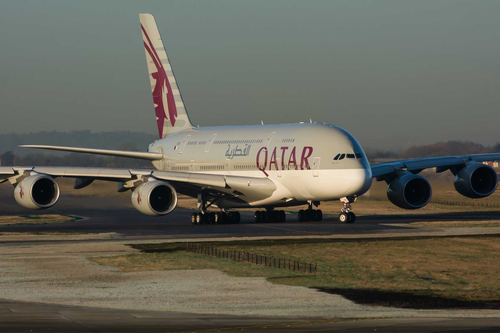 Qatar Airways Airbus A380
