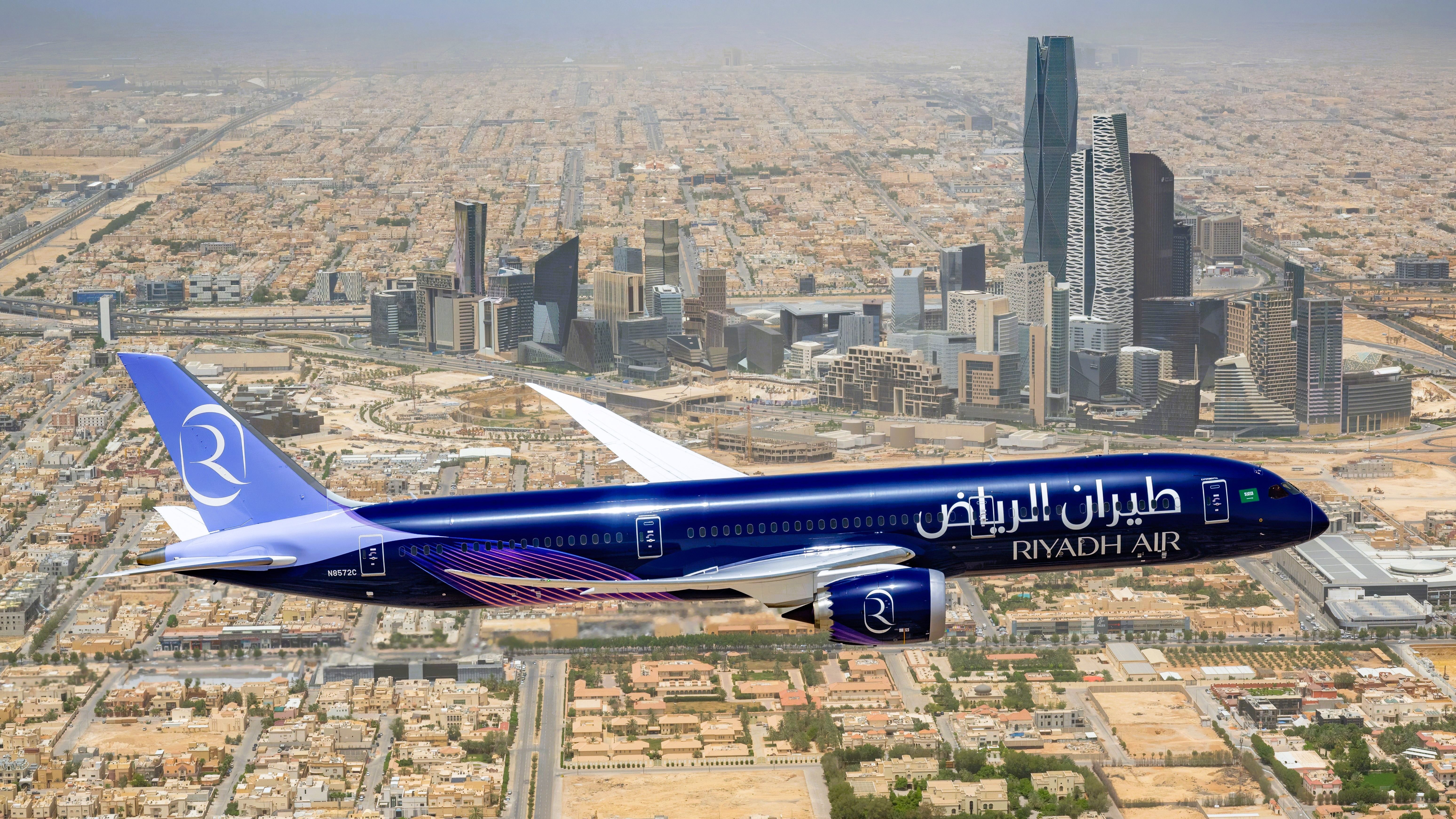 Riyadh Airlines shares first photo of its new Boeing 787-9