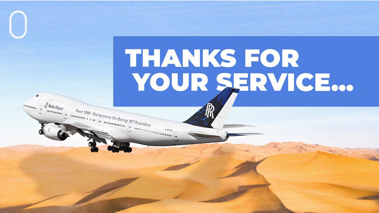 Rolls Royce Retires Iconic 45 Year Old Boeing 747 200 Rolls Royce Retires Iconic 45 Year Old Boeing 747 200