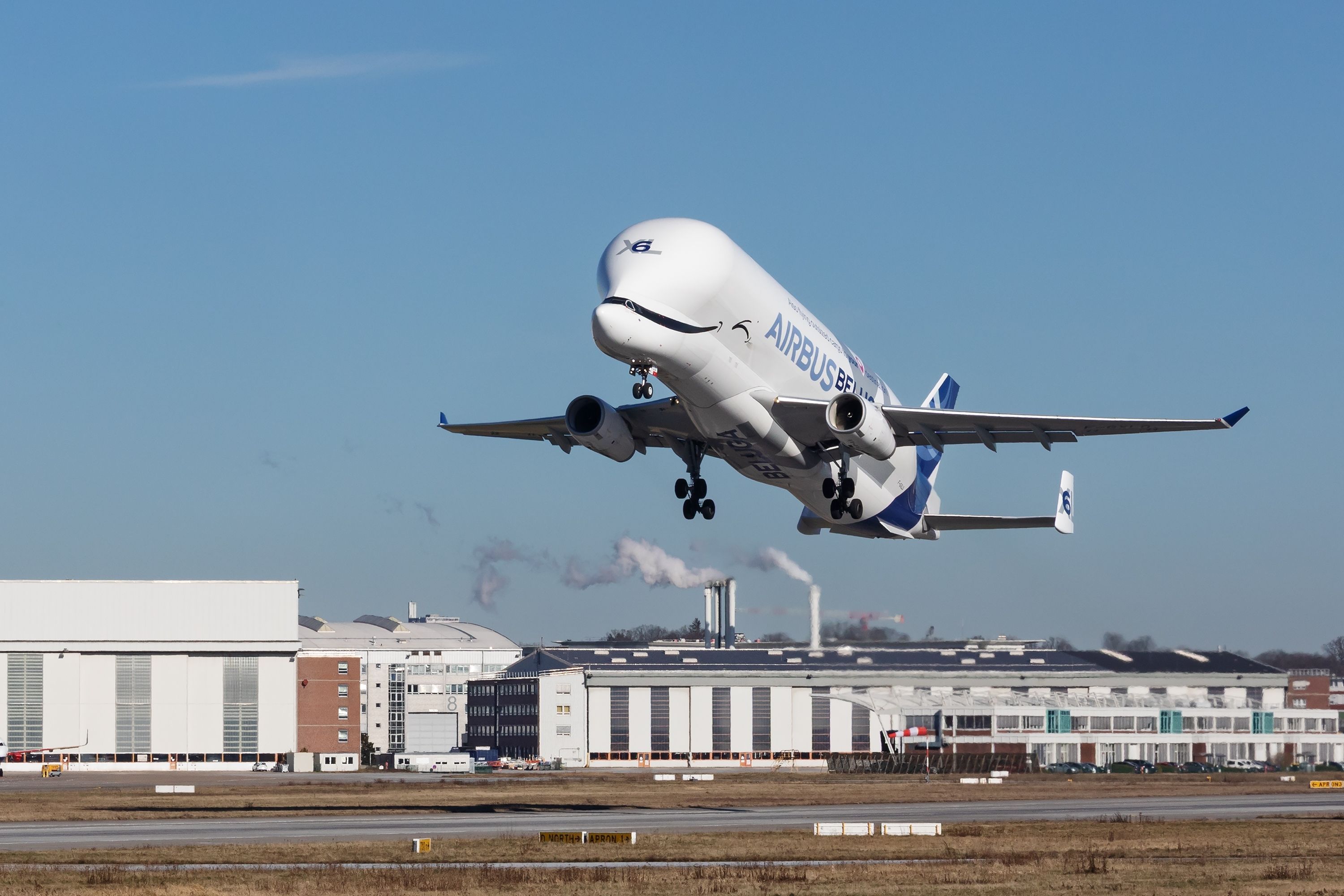 Airbus BelugaXL aircraft 