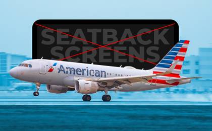 Why American Airlines Doesn’t Want Seatback Screens Anymore