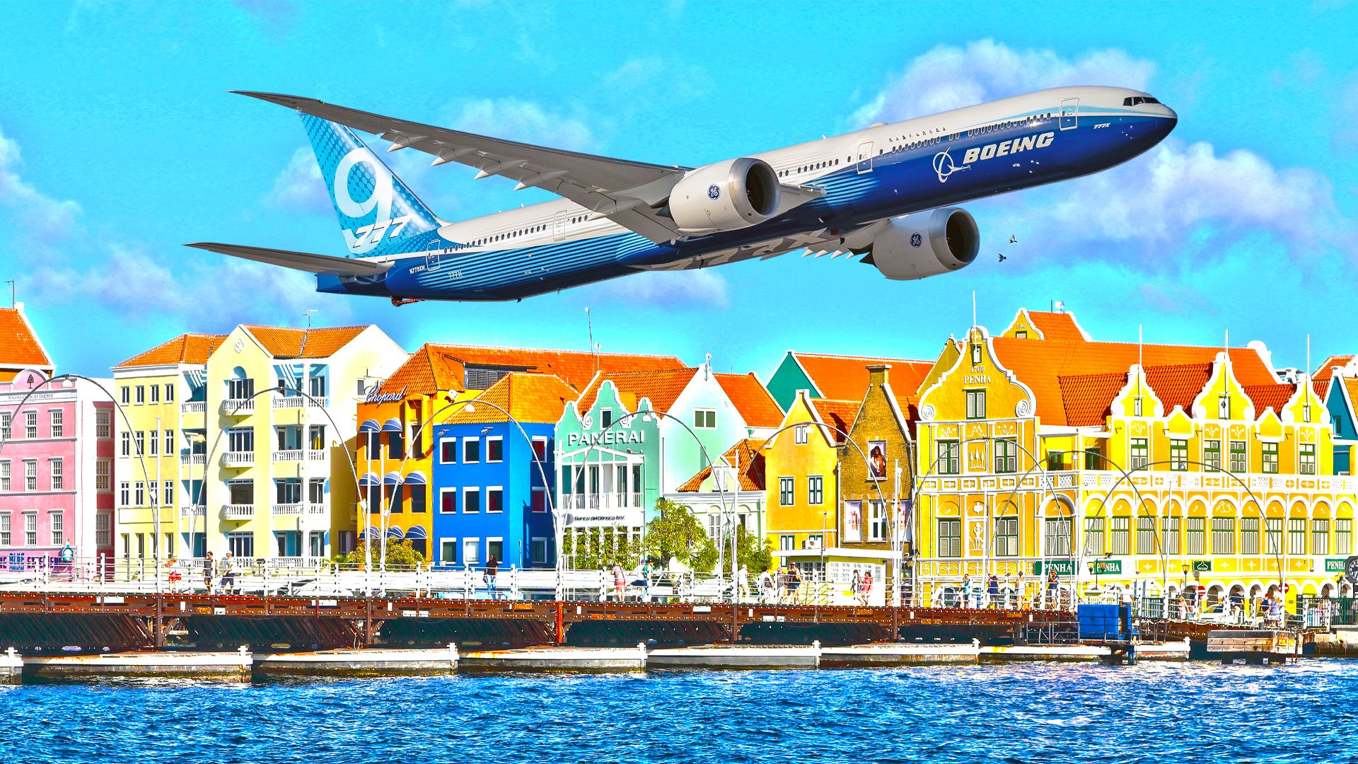 Why In The World Did Boeing Fly The 777X To Curaçao?